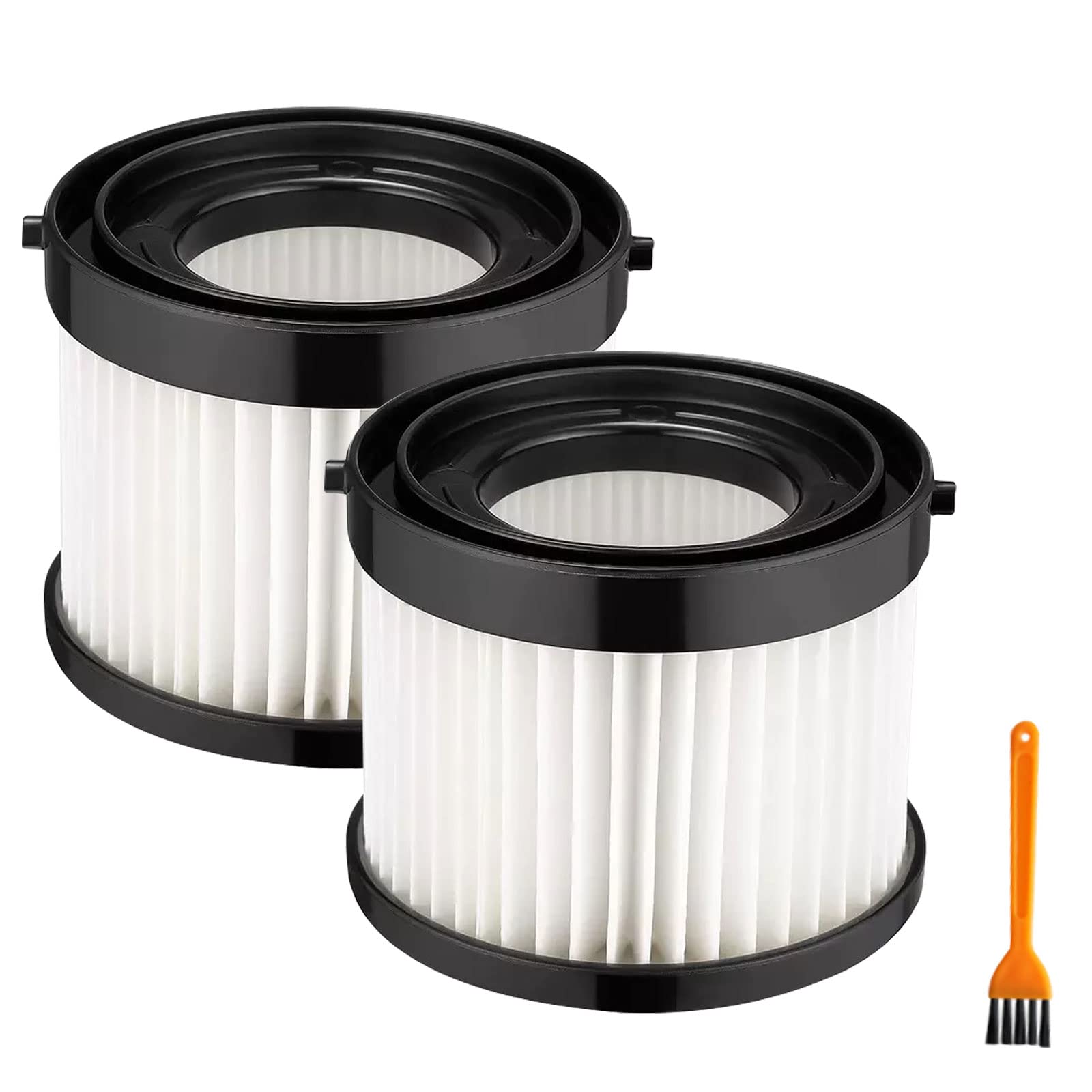 Carkio2 Pack 49-90-1951 HEPA Dry Filter Replacement Compatible with Milwaukee 49-90-0160 0882-20 M18 Vacuum Cleaner