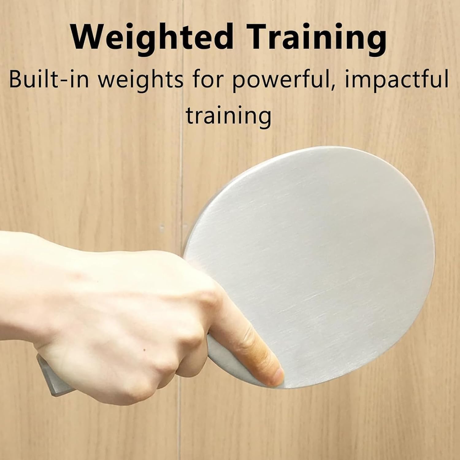 Gewichtetes Trainingspaddel für Kraft und Fitness, bequemer Griff, Multi-Winkel-Übungswerkzeug