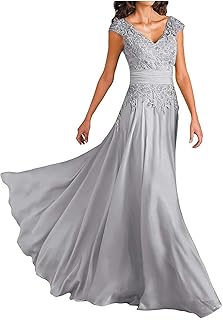 Amazon silver bridesmaid dresses Clearance