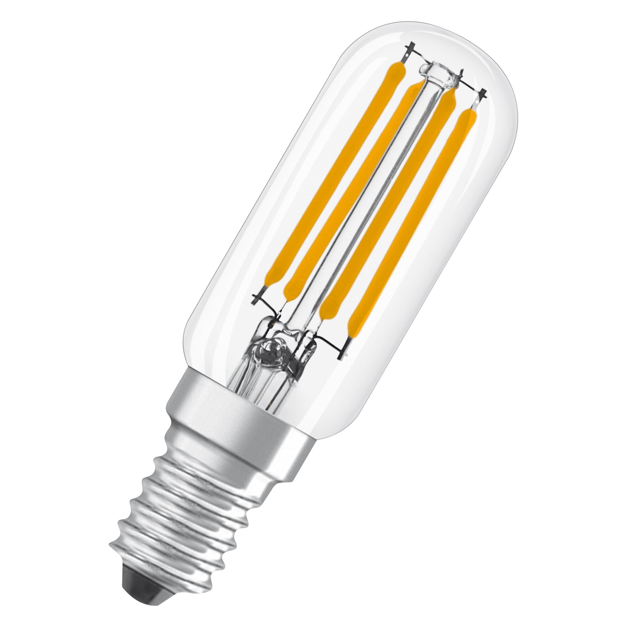 Osram LED Special LED-Lampe in Tropfenform, klar, multicolor, 4.8 W, 470 lm, 2700 K für warmweißes Licht, E14 Sockel, 25 mm Durchmesser, EEK F, dimmbar, 6-Pack