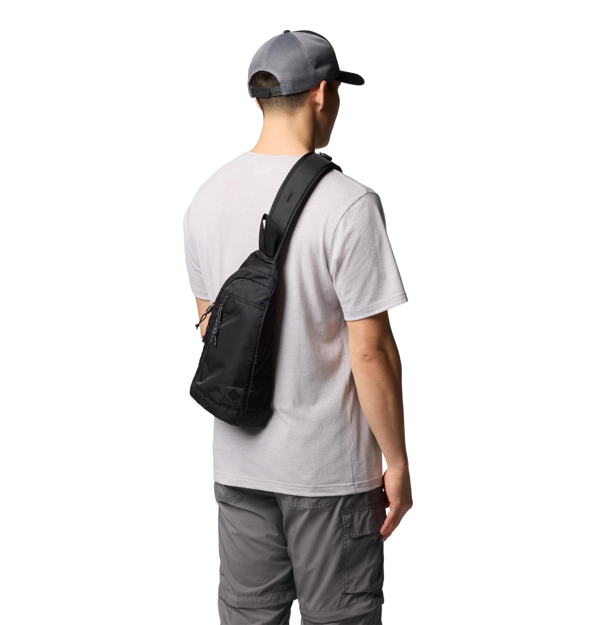 Columbia Great Smoky Garden - Bolso bandolera unisex (talla única), color negro
