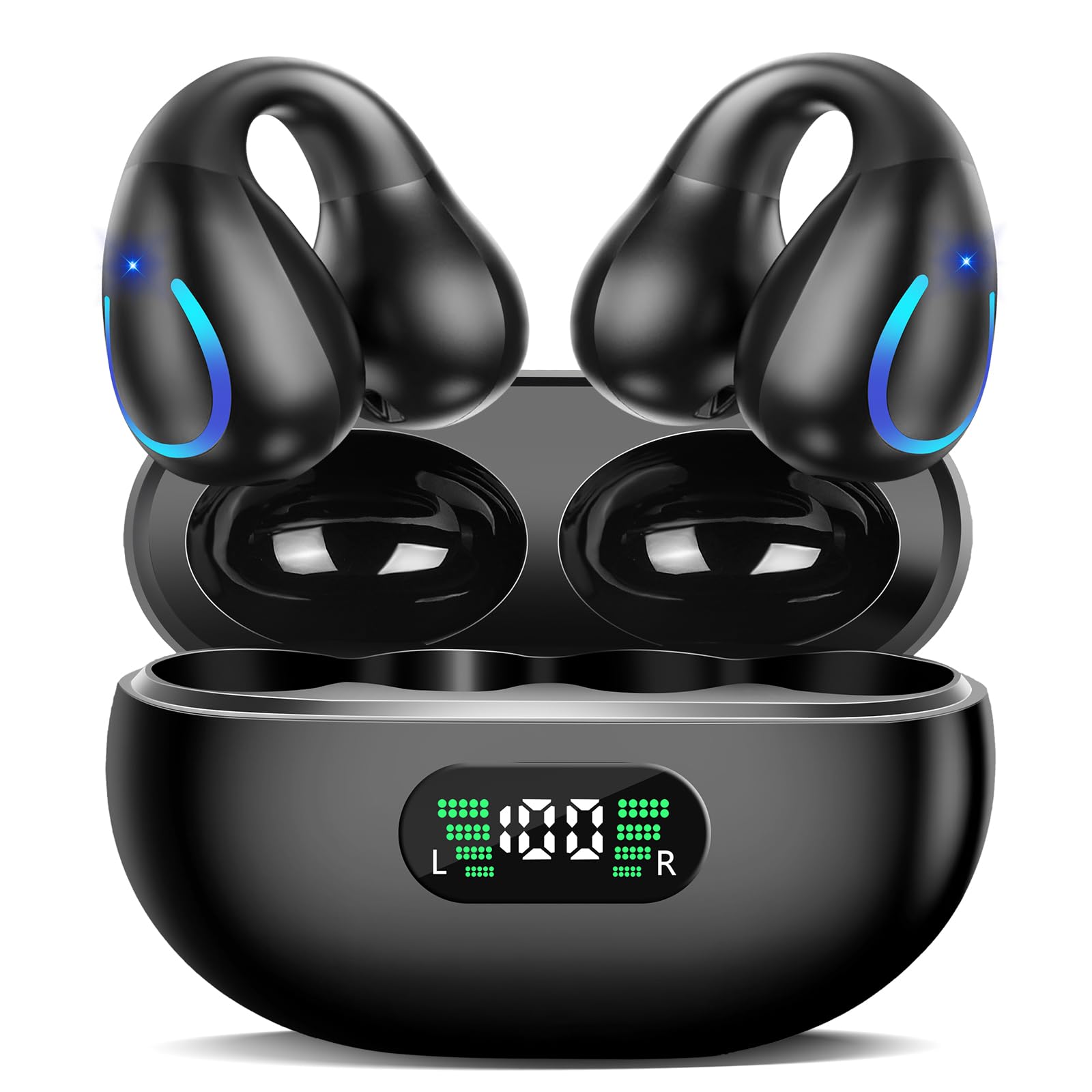 Open Earbuds 5g Clip On Ear Bone Conduction Headphones - View #9