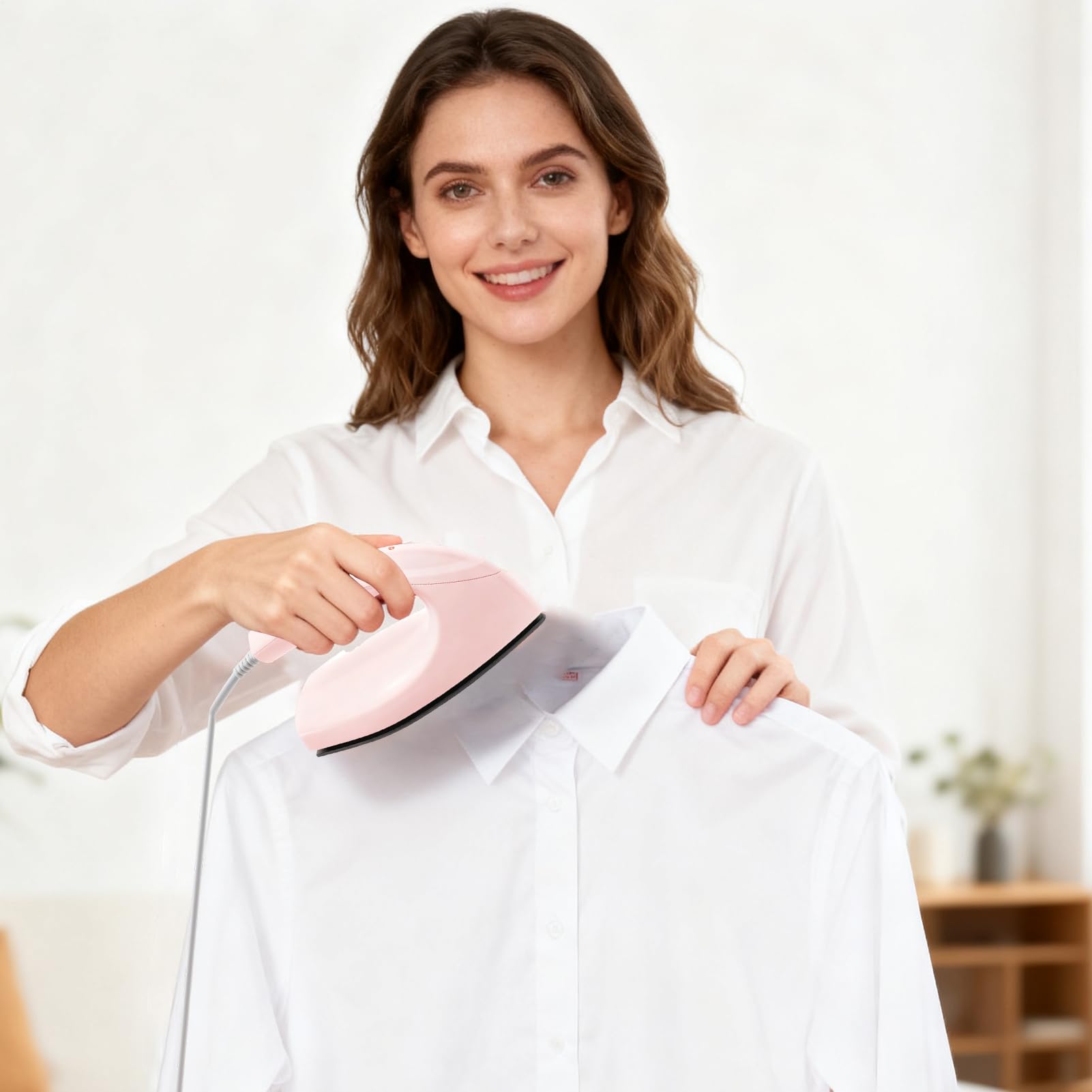steamer dress shirt Clothes Portable Steam Iron Pay With:258 Qs (Silkroll Fee: $6.45) Whether you’re freshening clothes Koh Koh: Emerald Green __size:womens-rtw