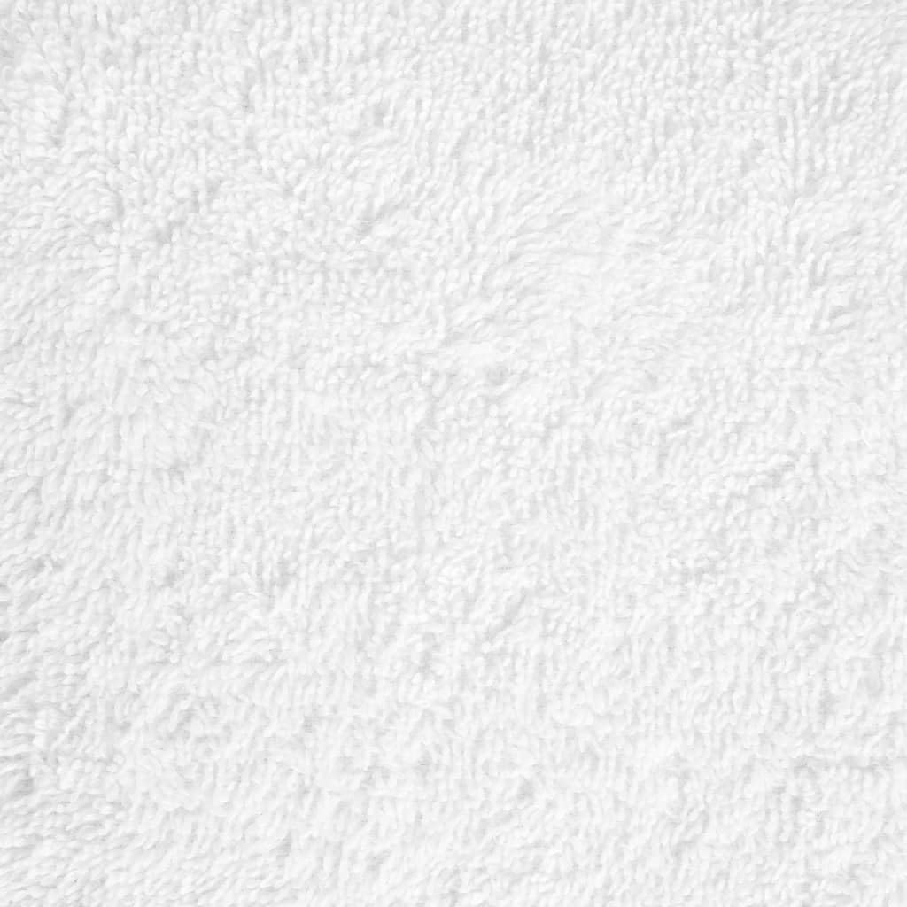 Solund - Juego de toallas de baño (10 unidades, 30 x 50 cm, 600 g/m²), color blanco