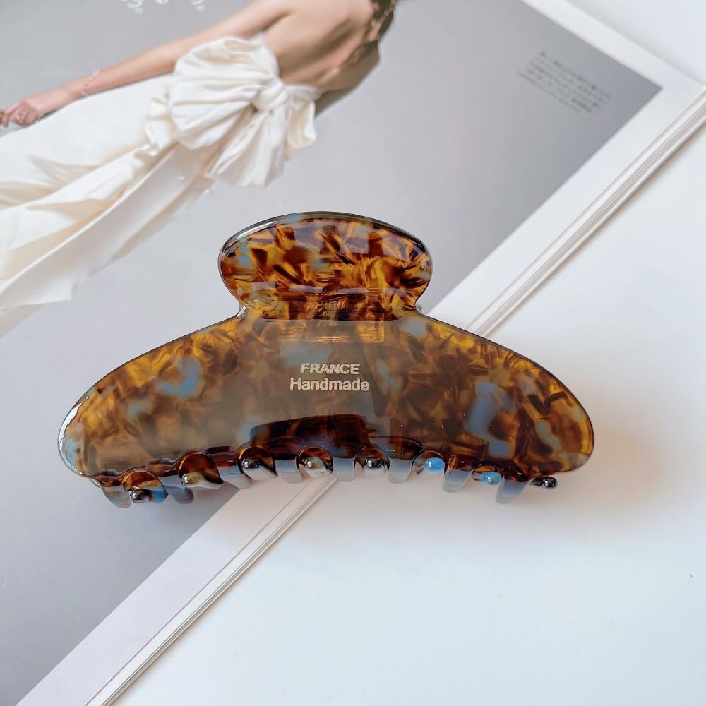 Large Acrylic Hair Claw Clips for Thick and Fine Hair