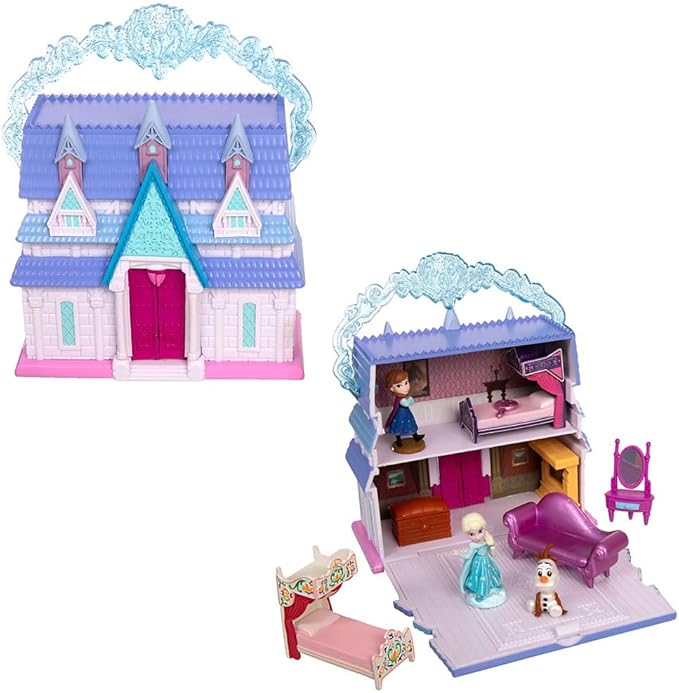 Main Stars of Frozen 3 Paid Golden Weights 6 612okuQYjgL. AC SX679 Disney Store Official Princess Micro Toy Set – Frozen - Set Includes Micro Figures of Elsa, Anna, Olaf, & Their Castle - Portable Playset with Handle - Perfect for Fans of Disney Princesses
