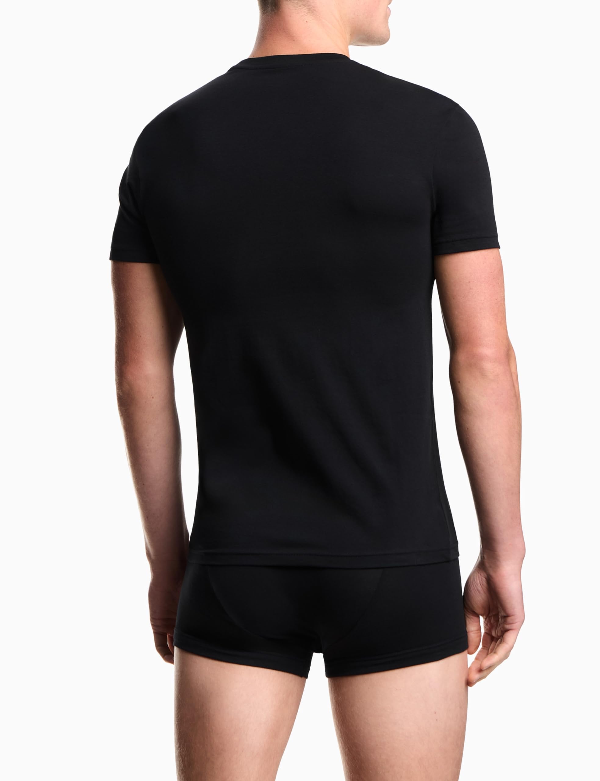 Emporio Armani Koszulka z okrągłym dekoltem Mężczyźni Essential Cotton T-shirt