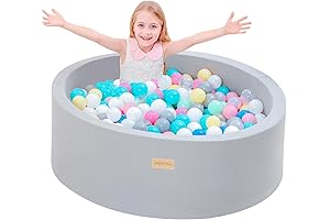 Memory Foam Ball Pit for Baby Toddlers, 36 x 12 in