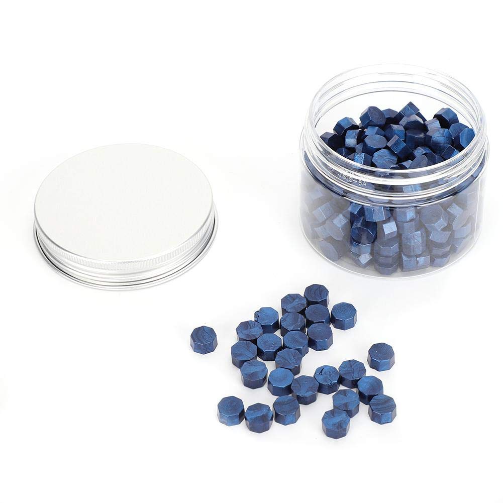 200 Stück Siegelwachs Perlen Lila - Retro Wachssiegel Für Briefe & Einladungen