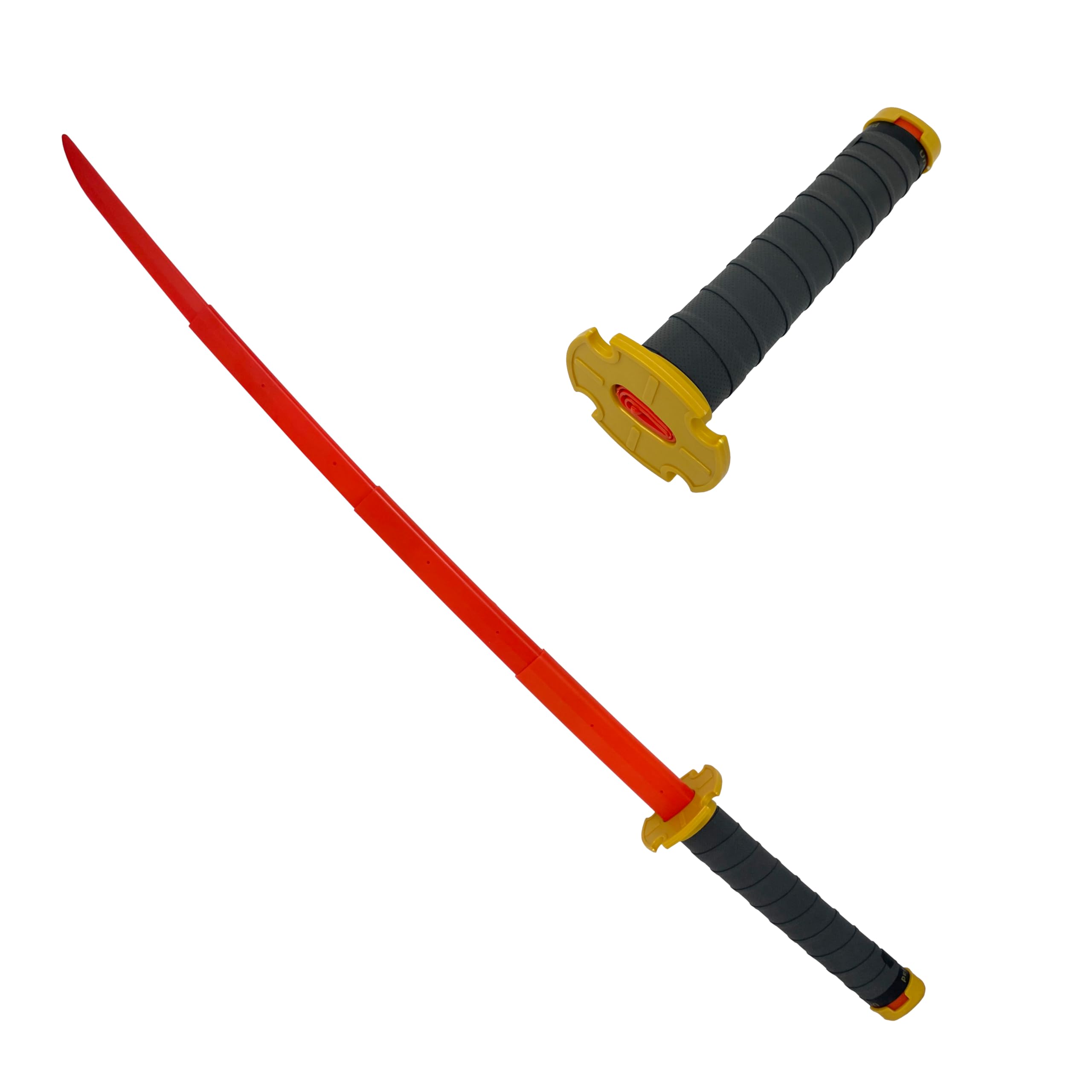 Gravity Retractable Sword, Samurai Model for Play Fighting, Ninja Martial Arts, Cosplay, Pretend Play, Costume Accessory