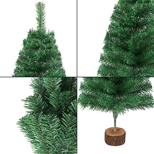 DERAYEE 2ft groene kerstboom kunstmatige dennenboom kerstboom voor kerstdecoratie - Image 7