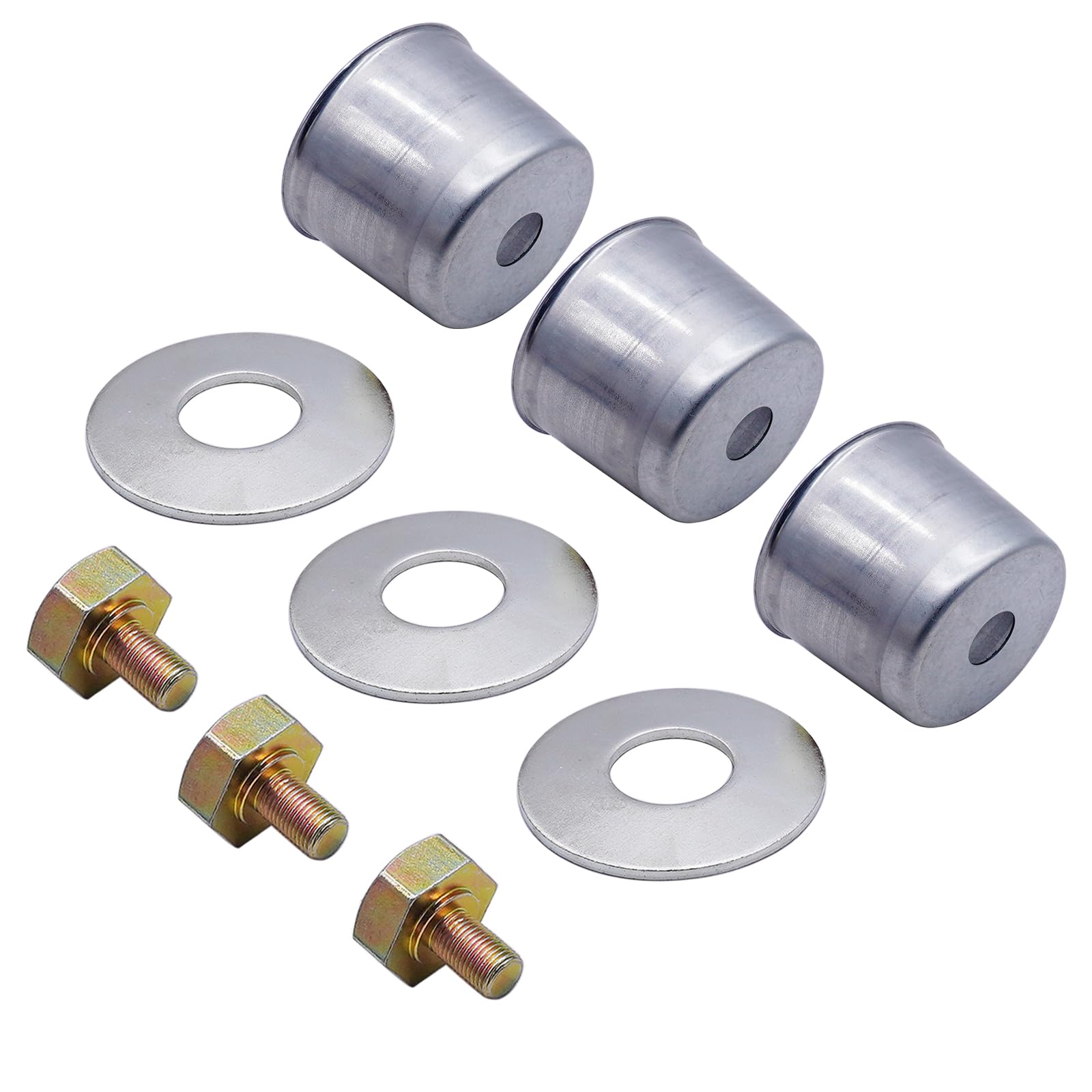 パーツ kubo3104 Mower Deck Blade Bolts,Blade Washers & Dust Cap Set K5651-34350
