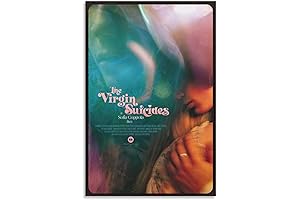 Vintage Inspired The Virgin Suicides Poster Canvas Wall Art for Bedroom Decor