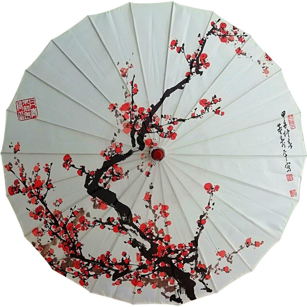 Stakee Style2 Silk Cloth Japanese Classical Umbrella Art Oil Paper Painted Chinese Traditional Umbrella Dance Umbrella Cosplay Photo Prop