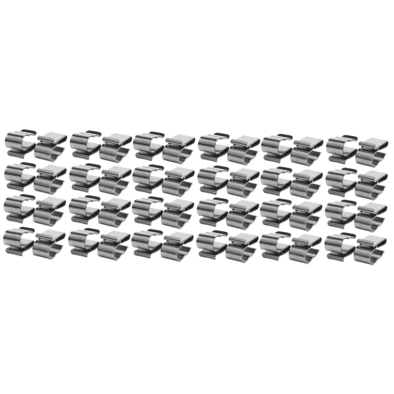 VANZACK 150stücke Edelstahl Kabelklemmen Für Solarpanels Photovoltaik Kabelclips Mit Sicherer Fixierung Und Einfacher Installation Für Verschiedene Kabeldurchmesser Und Anwendungen