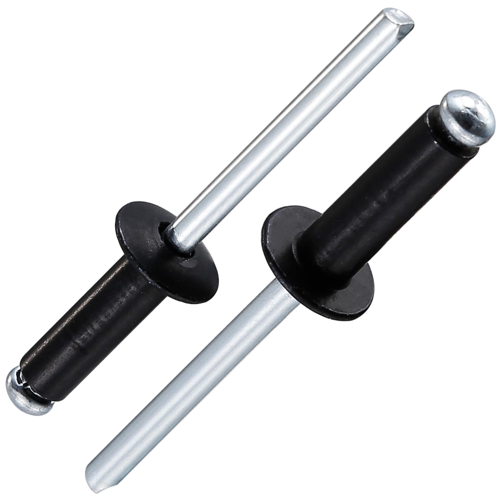 Wensilon (300Pcs) 5/32"x5/8" Black Aluminum blind pro Rivets,Aluminum Grip and Steel Mandrel