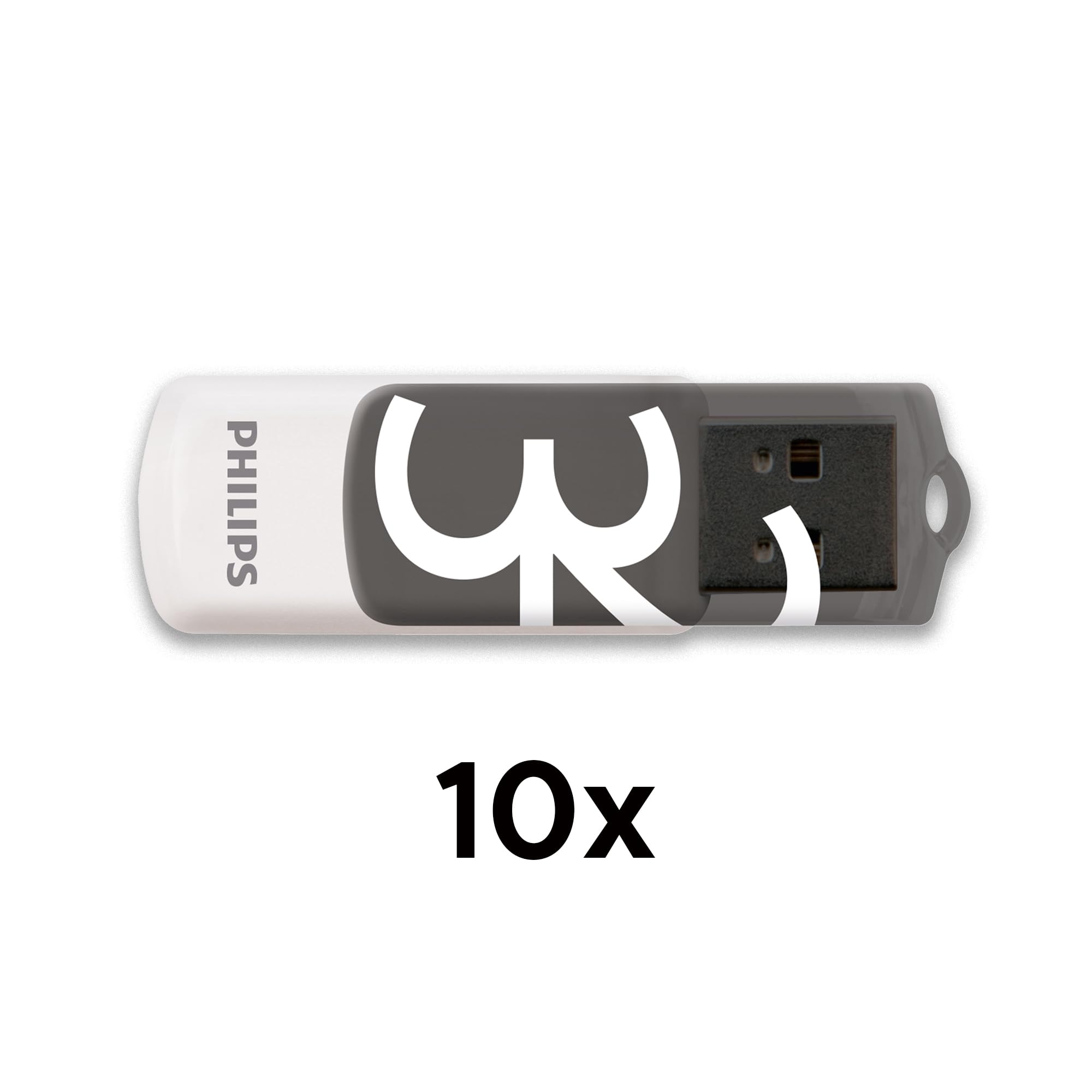 Philips Vivid Edition High Speed USB 2.0 unità flash USB 10× 32 GB con cappuccio girevole per PC, laptop, computer, archiviazione dati, velocità di lettura fino a 23 MB/s