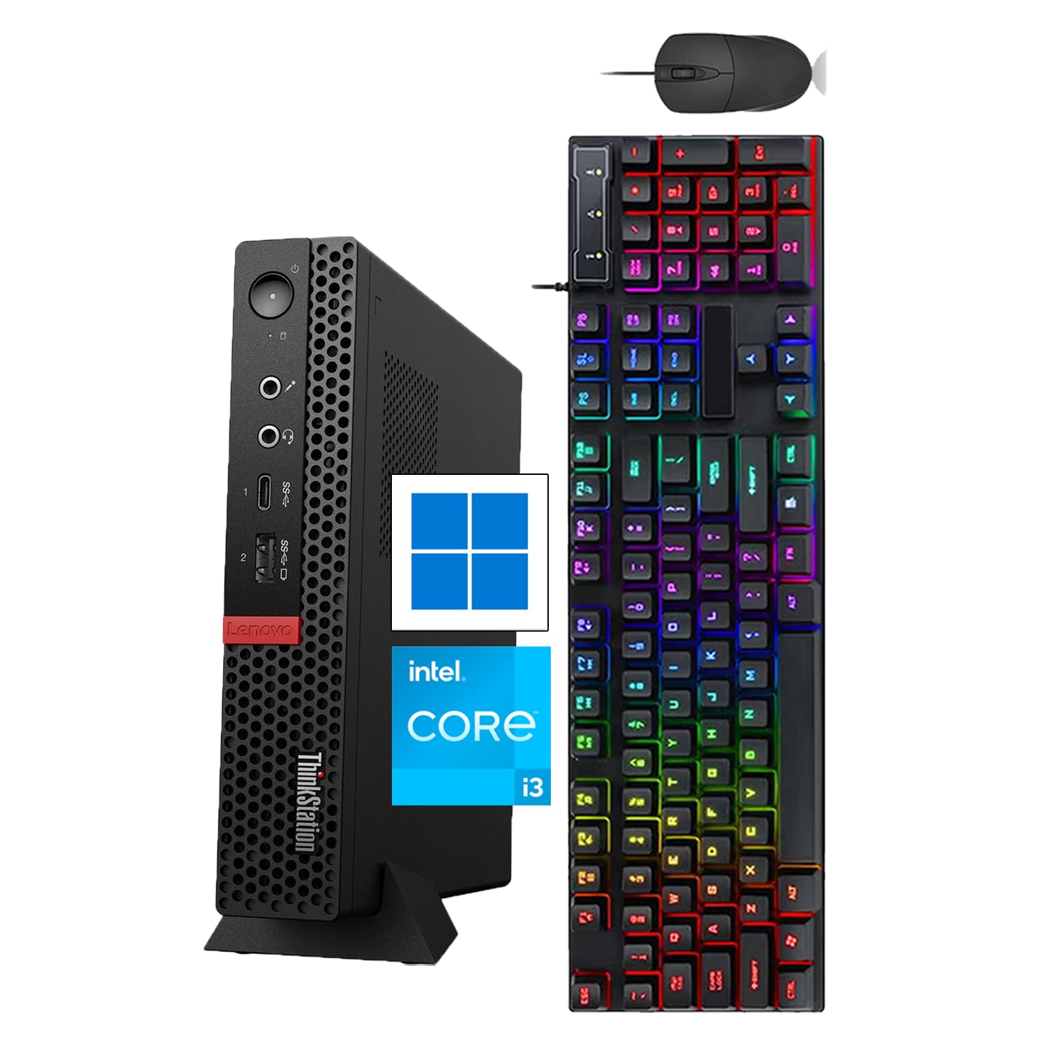 Amazon.com: Lenovo ThinkCentre M720Q Tiny PC Win 11 Pro, 8th Gen