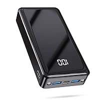 Power Bank 24000mAh con 3 Uscite e 2 Ingressi Ricarica Rapida 22.5W Caricabatterie Portatile con USB C,Carica Batterie Portatile per Cellulare con Torcia, Powerbank Potente per iphone,Xiaomi,Samsung