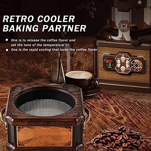 Máquina Tostadora De Café Pequeña Máquina Tostadora Secadora De Granos De Café Jaula De Tostado Eléctrica Automática… - Imagen 3