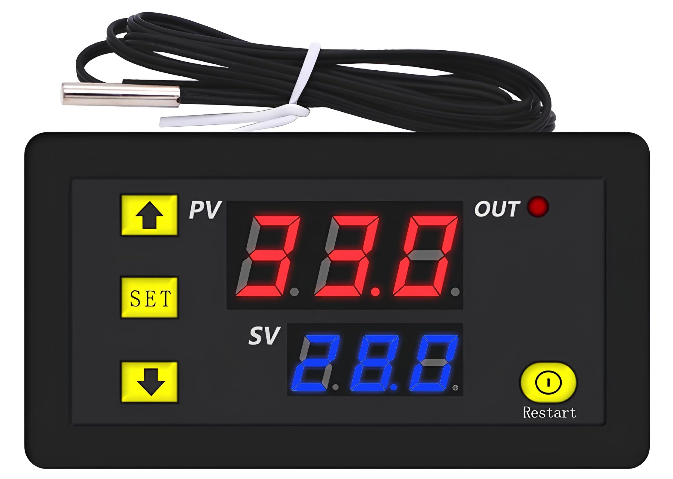 Shockley XH-W3230 -50 to 110c 220V AC Intelligent Digital Thermostat temperature controller W3230 AC Motor Combo (W3230 -1 Pc)-picture-10