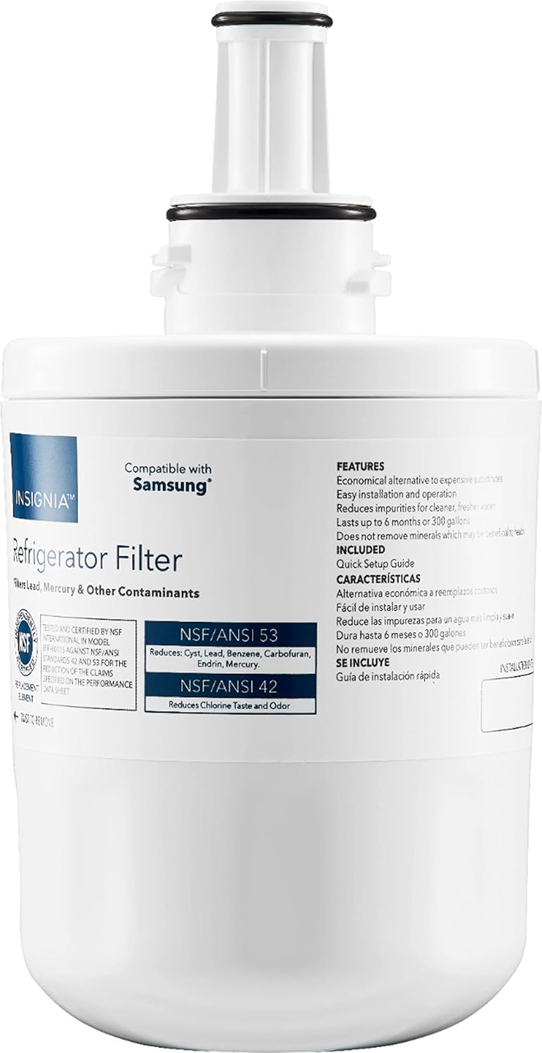 Insignia NSSSDA531 NSF 53 Water Filter Replacement for