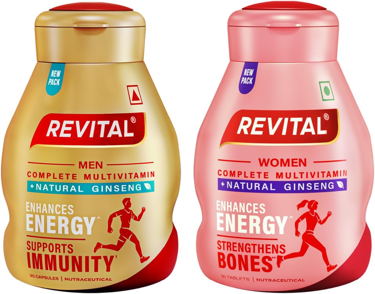 Revital H Woman 30s and Revital H Men 30s combo
