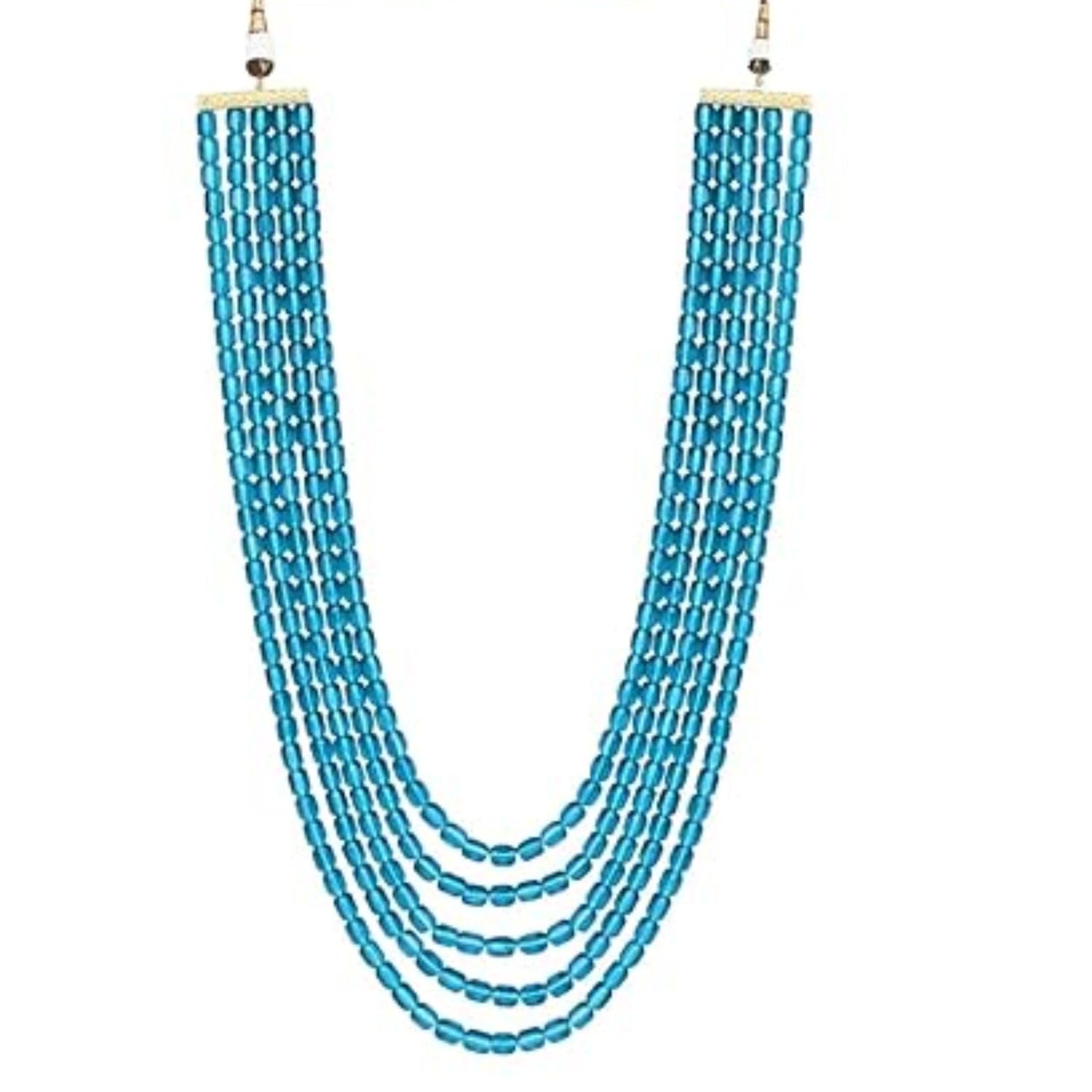See full amazon price history chart for I Jewels 5 Layered Traditional Gold Plated Dulha Moti Mala with Beaded Maharaja Haar/Groom Necklace For Men (Style 5) I Jewels 5 Layered Traditional Gold Plated Dulha Moti Mala with Beaded Maharaja Haar/Groom Necklace For Men (Style 5) (B0CKZB9TDW) Amazon Price History, Amazon Price Tracker