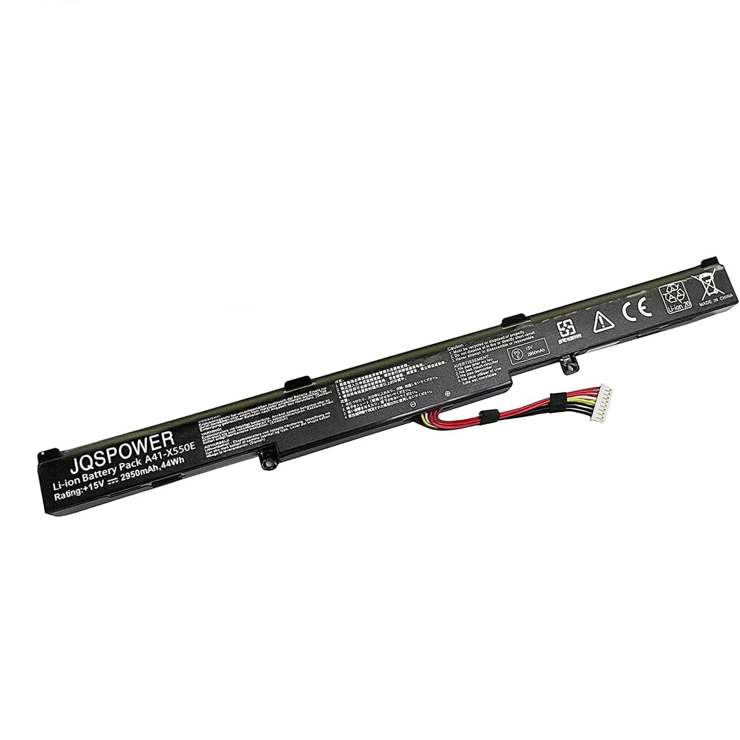 A41-X550E Batteria Del Computer Portatile 15V 44Wh Per ASUS X450 X450E X450J X450JF X751M X751MA X751L X750JA A450J A450JF A450E F450C F450V - 2