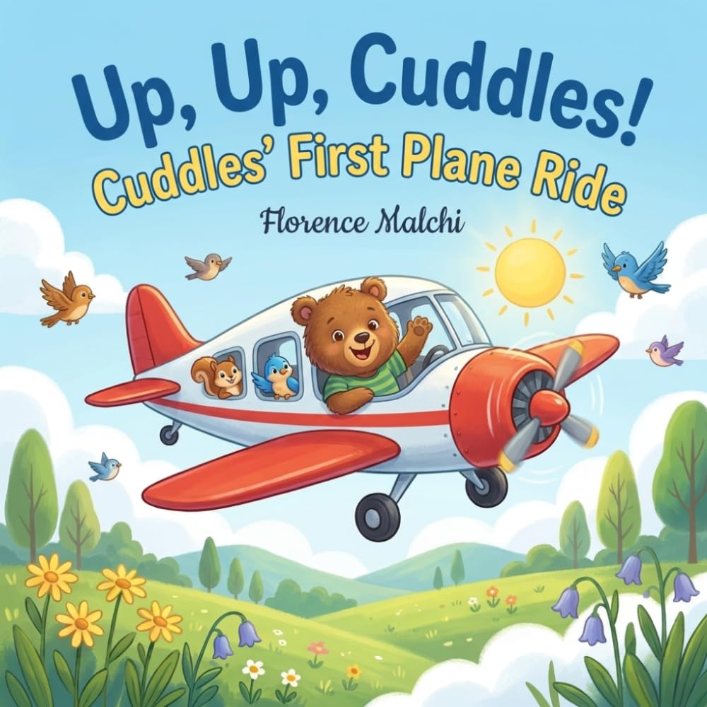 Up, Up, Cuddles! Cuddles' First Plane Ride: A Comforting and Fun Story to Prepare Kids for Their First Airplane Flight: 5 (Big Adventures with Cuddles)