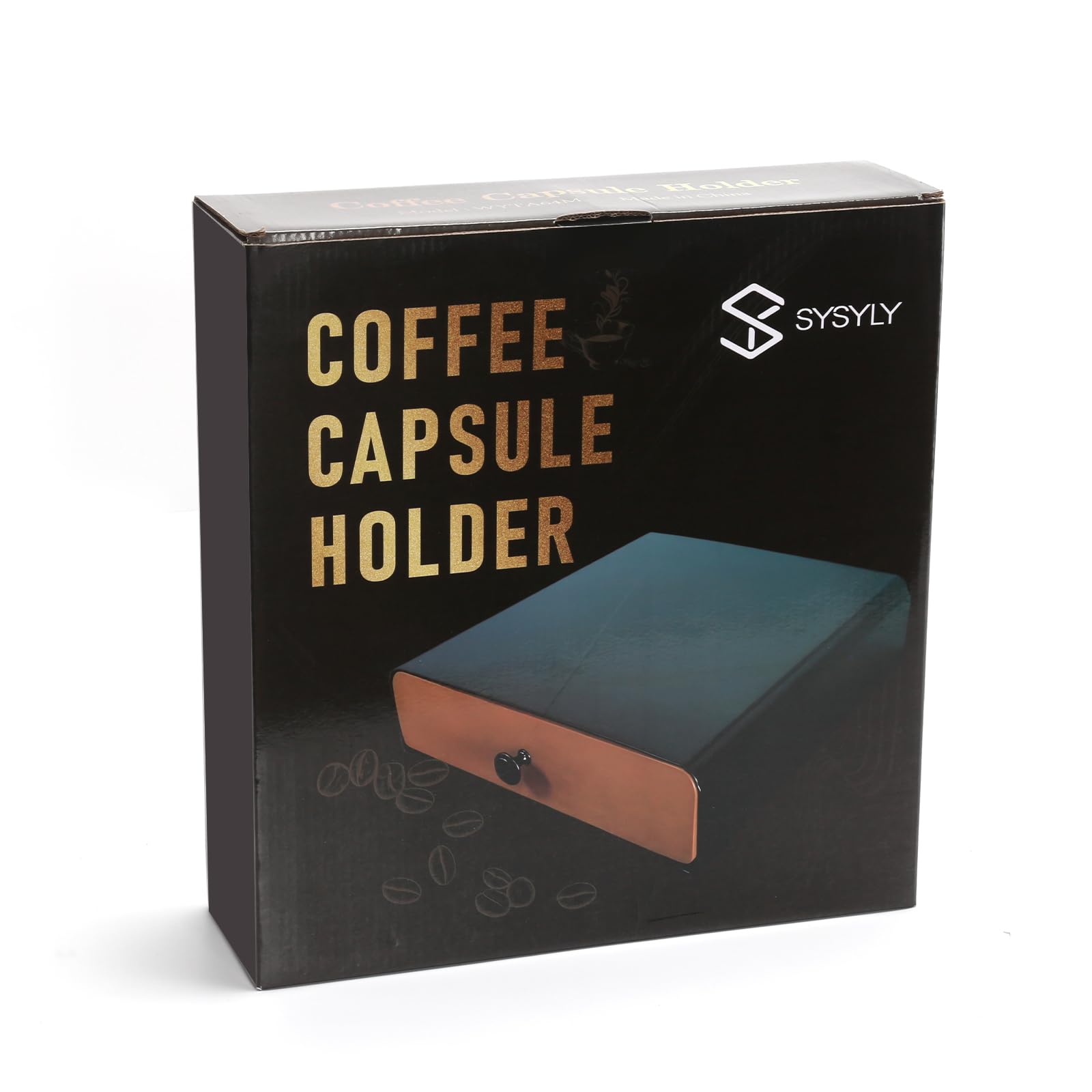 Porte Capsules Compatible avec Dolce Gusto Capsules,Porte Dosette de Café,Boite Range Dosettes de Café, Tiroir Rangement pour 30 Capsules.