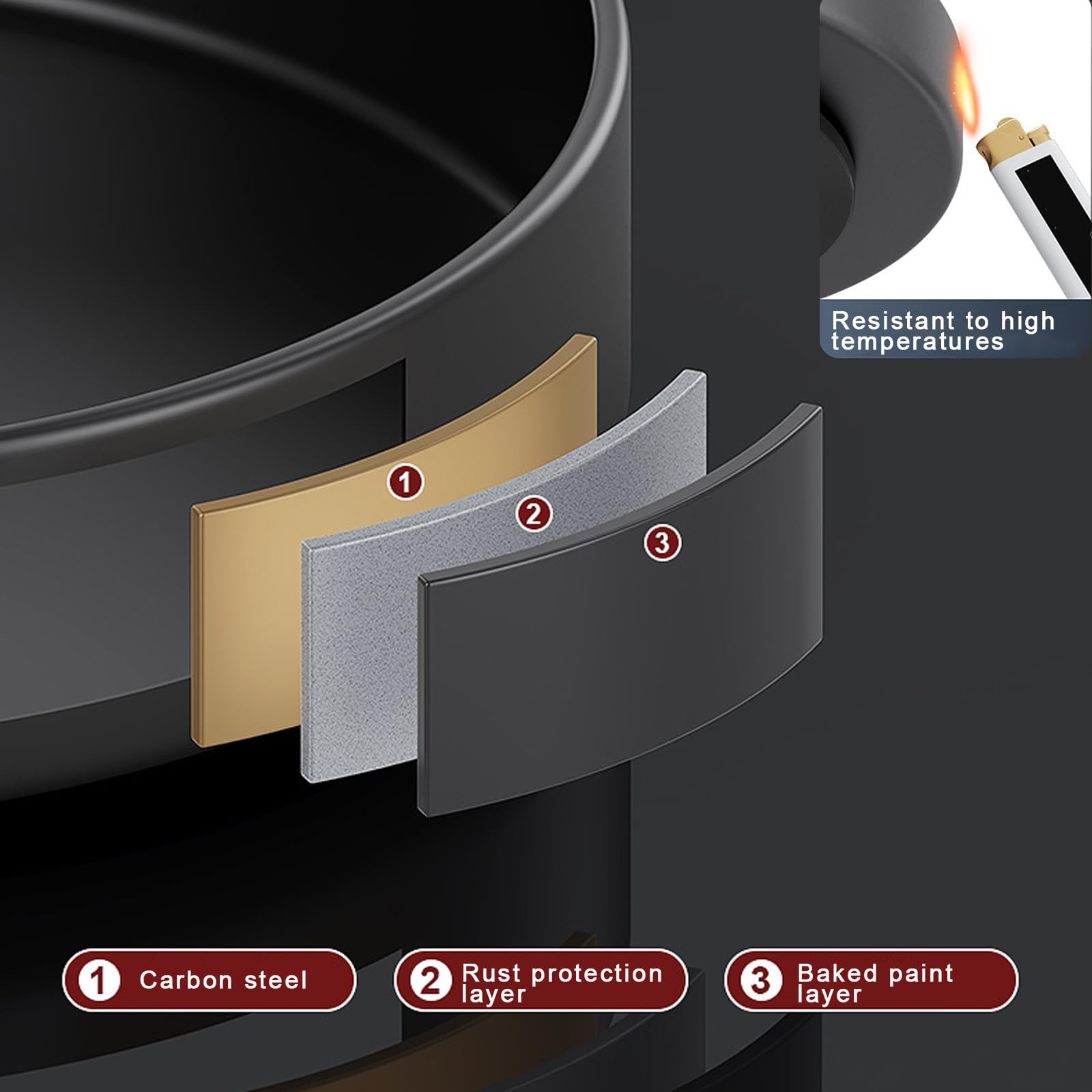 Porta Spezie per Cucina Organizer Girevole in Metallo Piatto Girevole Portaspezie 2 Livelli Organizer Sottolavello Deposito per il Bagno (Nero, 2Tiers)