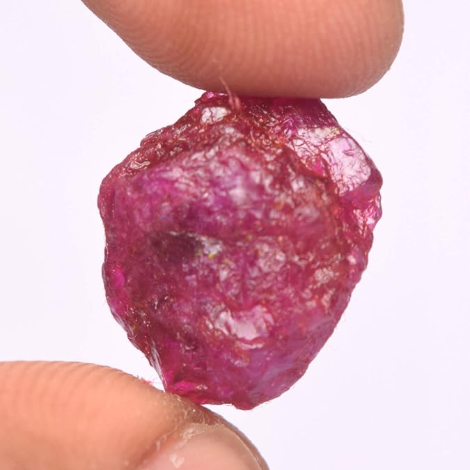 100% Genuine Red Ruby Gem 11.00 Ct Certified Rough Raw Ruby Unshape Loose Gemstone For Jewelry Making