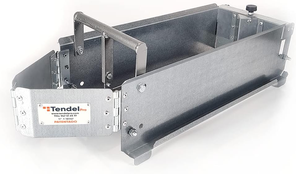 TENDELXII DESLIZADOR DE MORTERO Stainless Steel Rectangular F24 MORTAR SLIDER