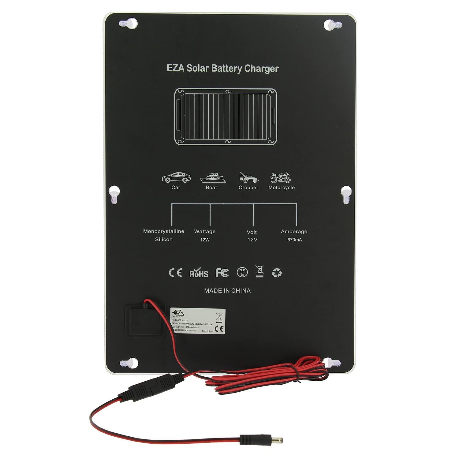 Eza Panneau Solaire APPOINT 12W