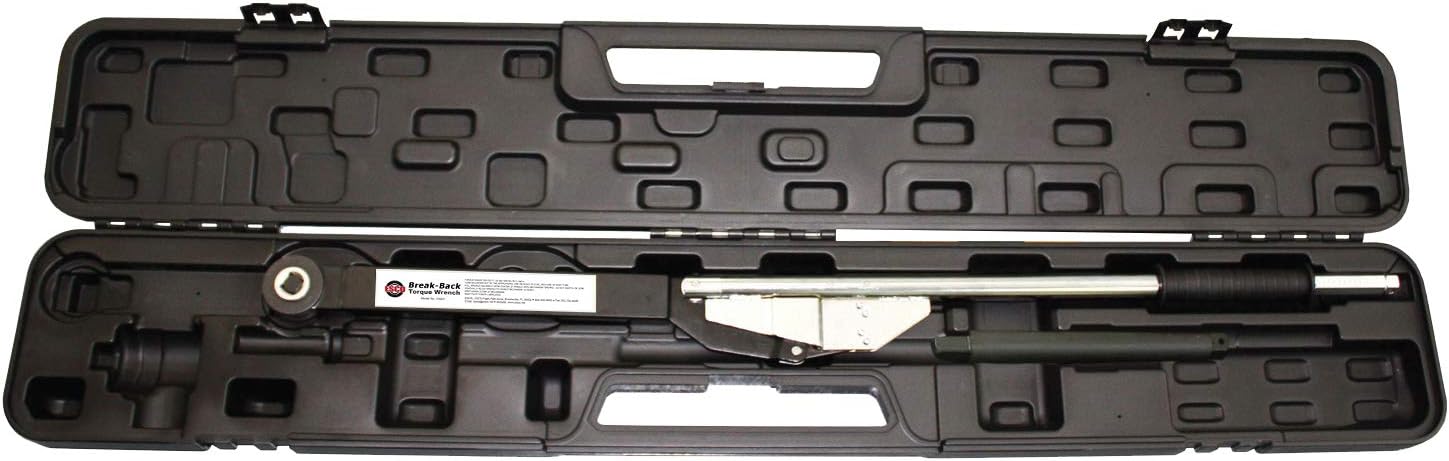 ESCO 10010 Break-Back Style Truck Torque Wrench, 1" Square Drive, 2-3/4" Ratchet Diameter, 57" Length
