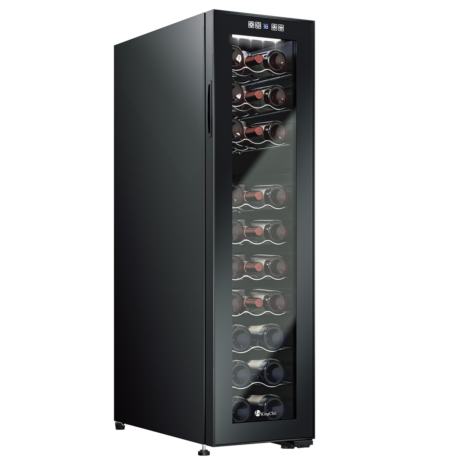 KingChii JC-81WS Wine Cooler Stainless Steel