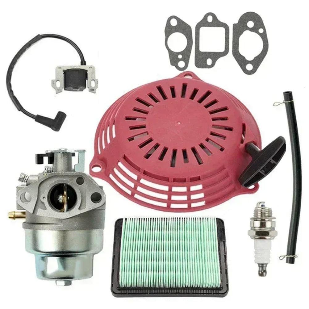 Kit De Carburador 16100-ZMO-804 116100-Z0L-853 Compatible Con Honda GCV135 GCV160 GC135 GC160 Incluye Arrancador Filtro De Aire Bujía