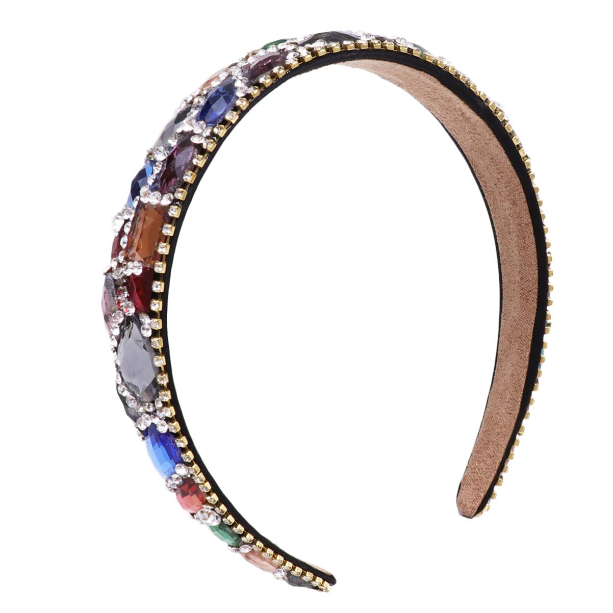 minkissy Haarreifen Damen Haarschmuck Funktionskopfschmuck Bunten Farben Für Frauen Und Mädchen Für Besondere Anlässe Fotorequisiten