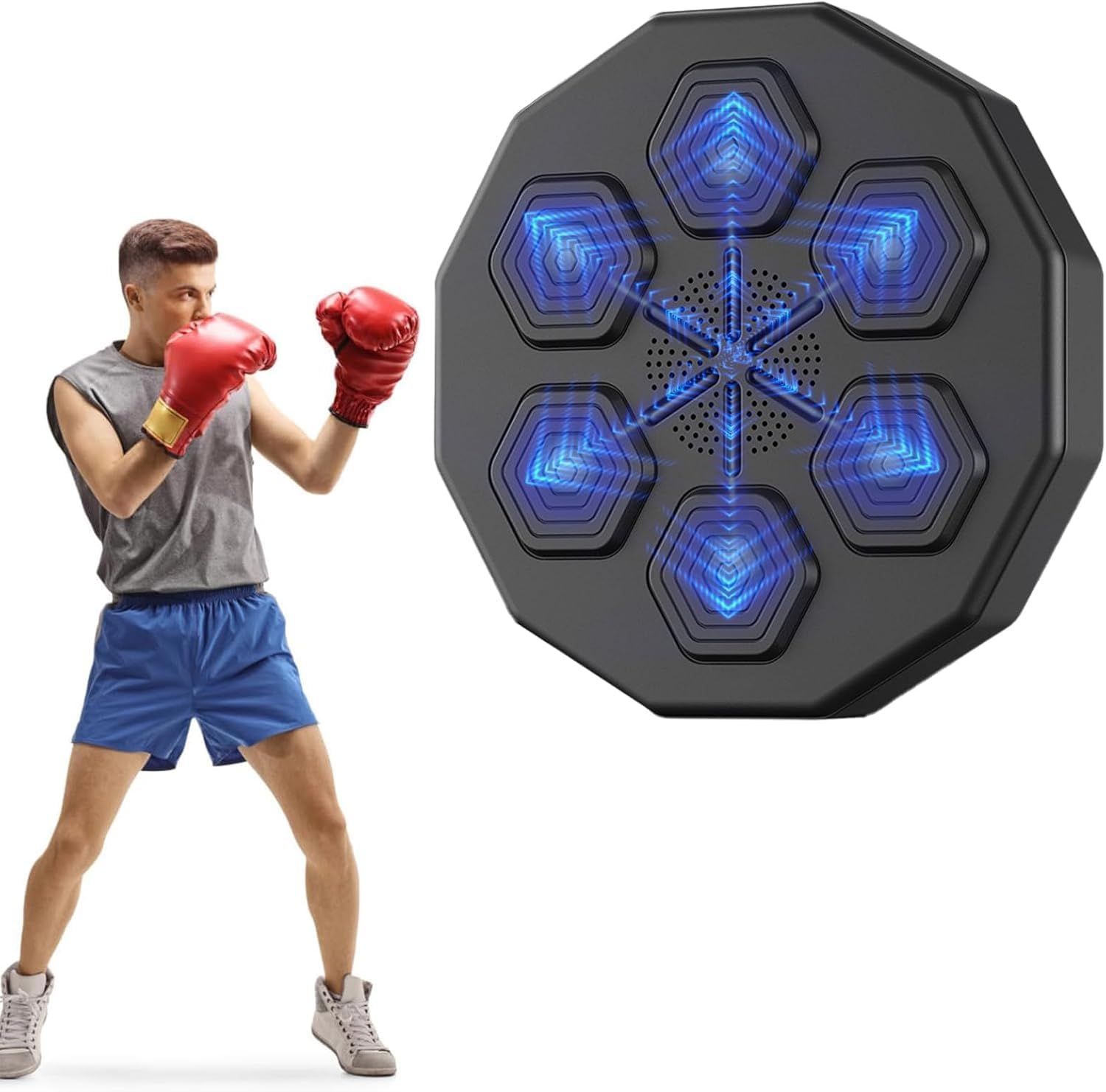 See full amazon price history chart for Rhyhorn Smart Bluetooth Music Boxing Machine,6 Lights & Bluetooth Sensor Wall Mounted Boxing Set Rechargeable Smart Boxing Target, Suitable for Adults and Children for Adults/Home Rhyhorn Smart Bluetooth Music Boxing Machine,6 Lights & Bluetooth Sensor Wall Mounted Boxing Set Rechargeable Smart Boxing Target, Suitable for Adults and Children for Adults/Home (B0DGLCQN3L) Amazon Price History, Amazon Price Tracker