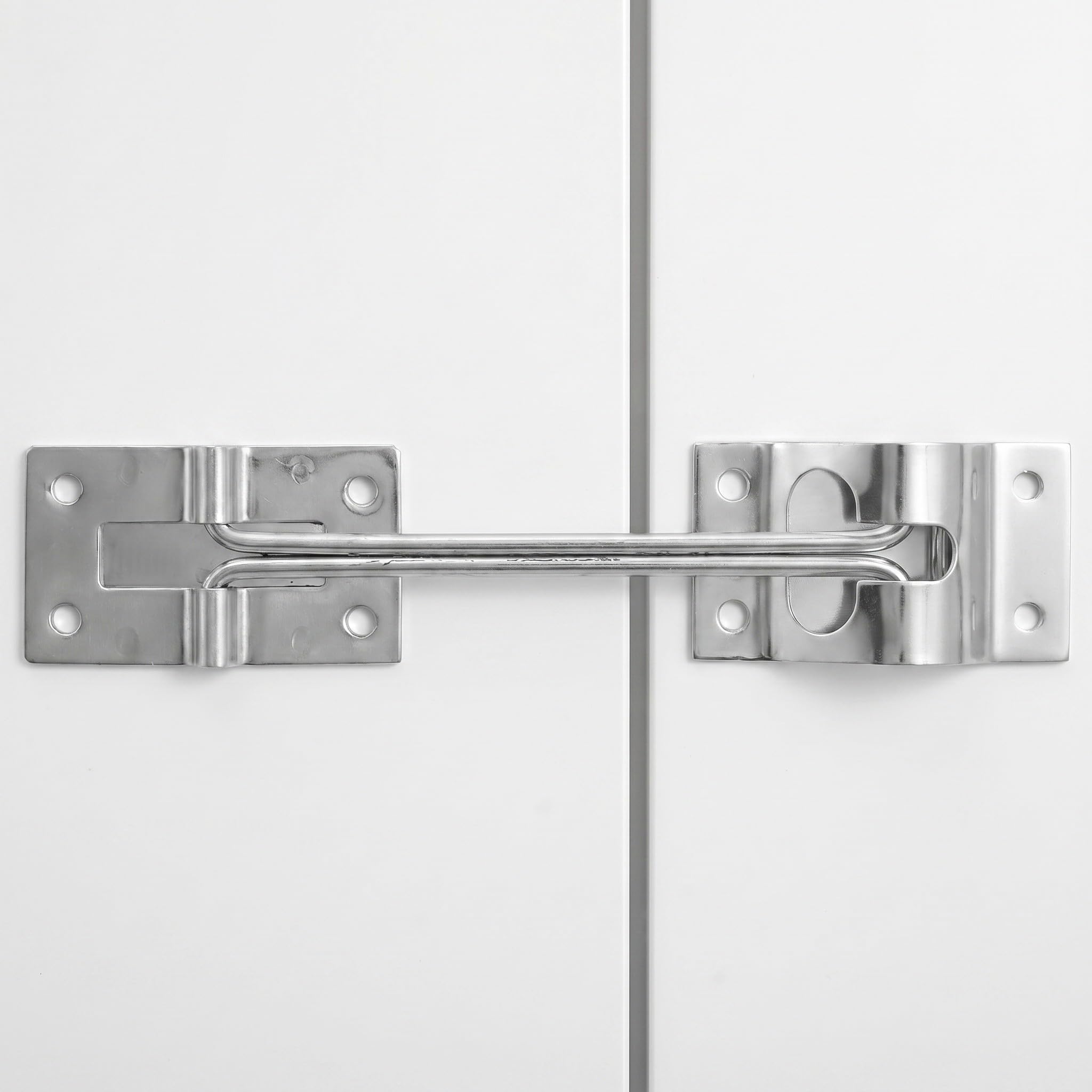 Gancho para Puerta de Remolque de Aleación Plata, Resistente y Fácil de Instalar, 3 Piezas para Puerta de Equipaje en Autocaravana y Remolque