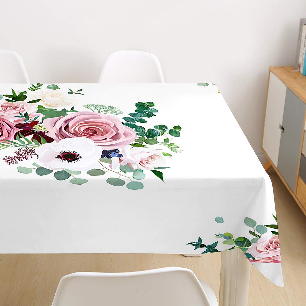 ABAKUHAUS Fiore Tovaglia, Colorato Fiori di Primavera