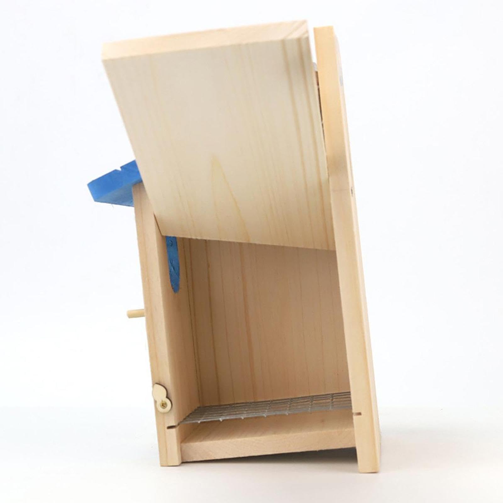 de Pájaros de Madera, Accesorios para Casitas de Pájaros, Artículos para Mascotas, Rústica para, Ideal para Jardín, TER