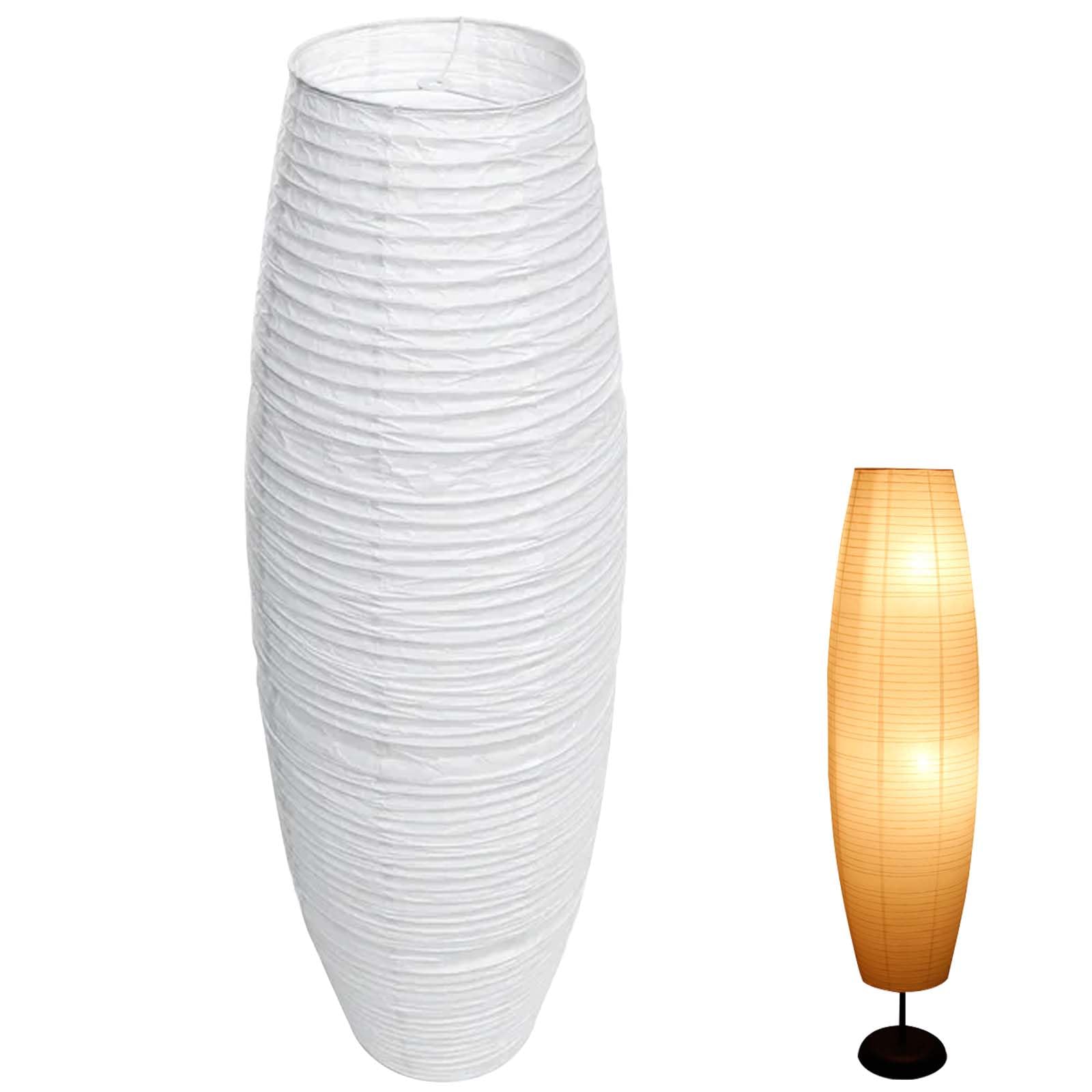 JISADER Abat-Jour En Papier Pour Lampes Sur Pied 100x32cm