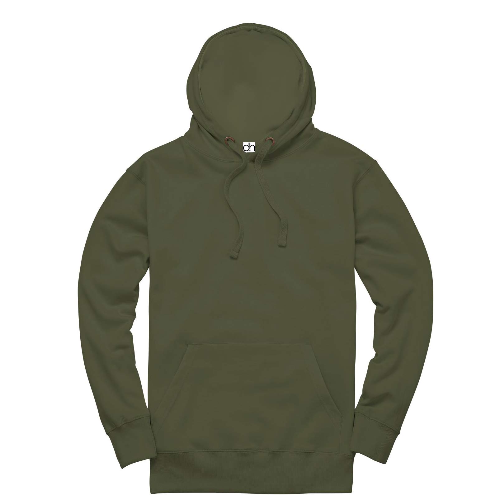 D&H CLOTHING UK Premium Adult Unisex Premium XS-6XL Pullover Heavy Blended Hooded Fleece Jumper Work Wear Sweatshirt Hoodies Top Plain BNW Unisex — view 5