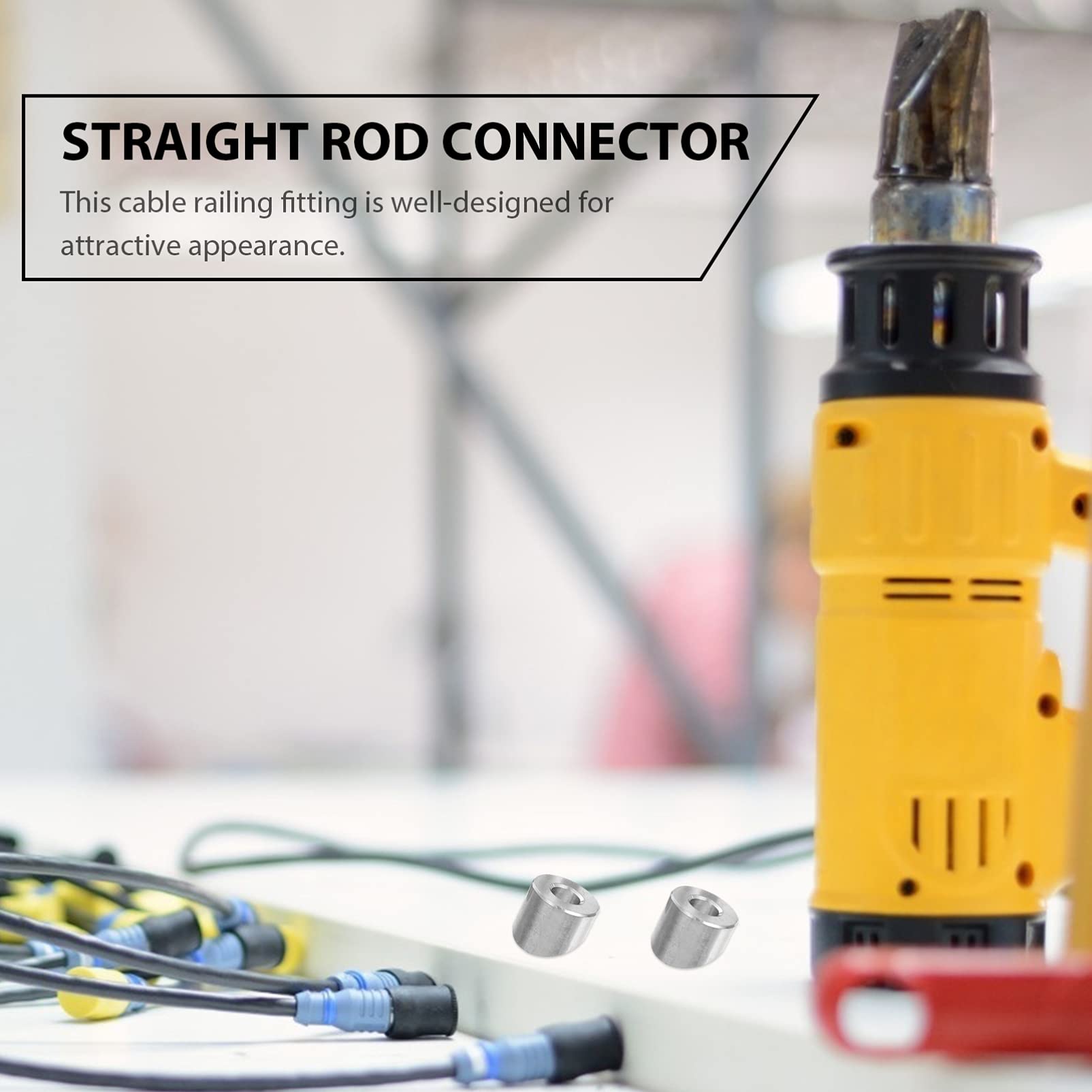 STOBAZA 10pcs 30 Grade Stainless Steel Angle Beveled Washers for Deck Railing Cable Applications High Tensile Strength for Indoor Outdoor DIY Projects