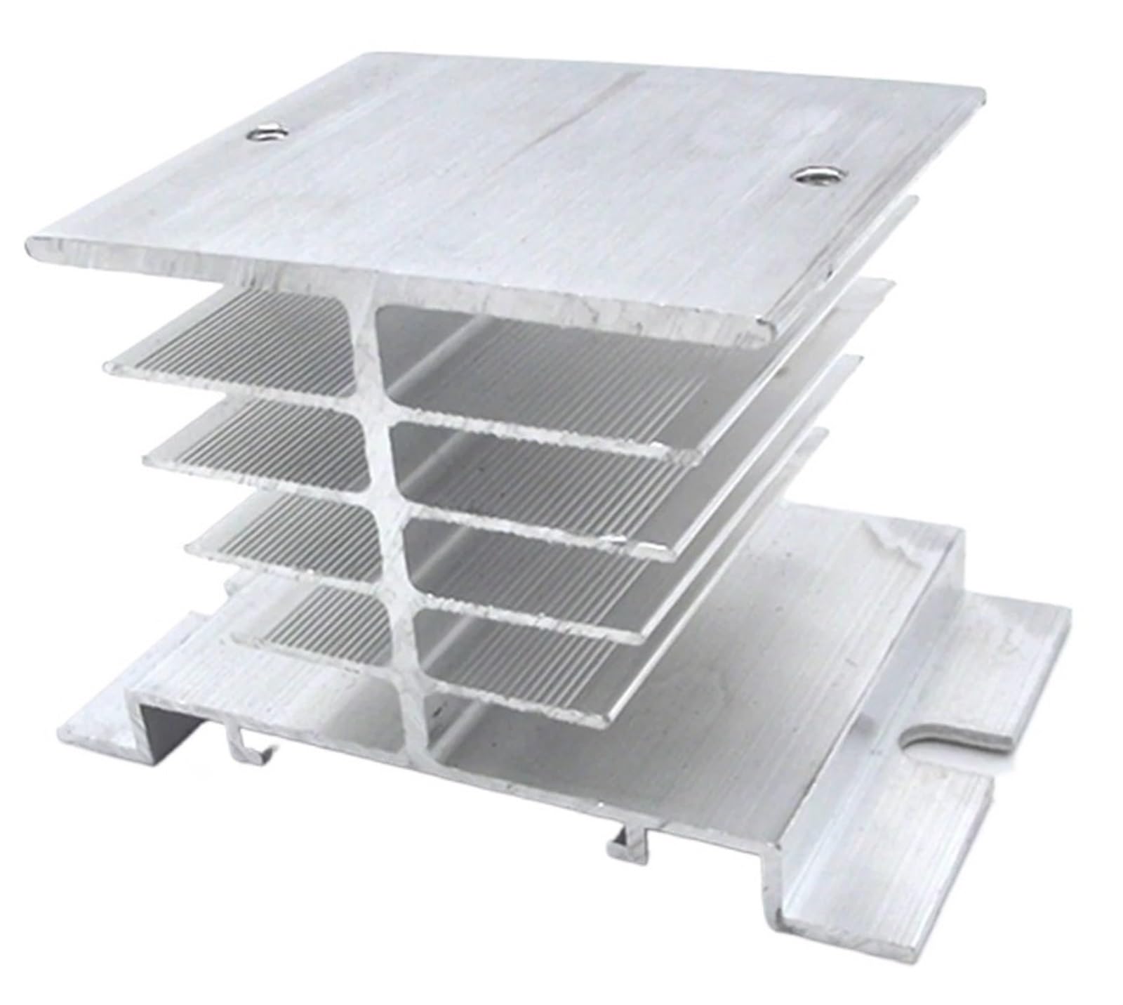 Radiador de relé monofásico SSR con perfil de aluminio que disipa el calor crítico