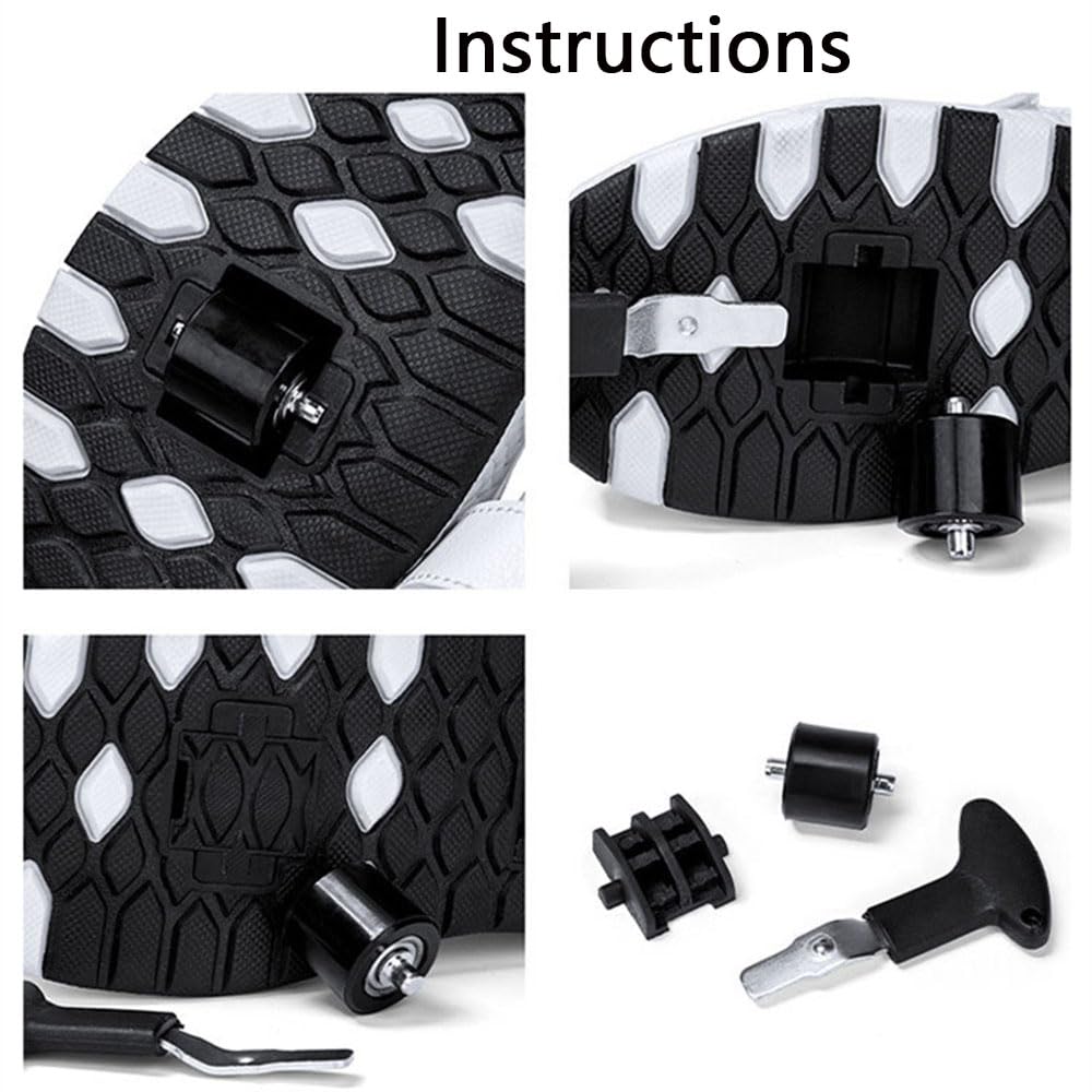 ENEN Chaussure a Roulette, Chaussures a roulettes Retractable Garçons, Mode Skateboard Baskets avec Roulette Enfant Fille, Roller 2 Roues Adolescents pour Intérieur Extérieur