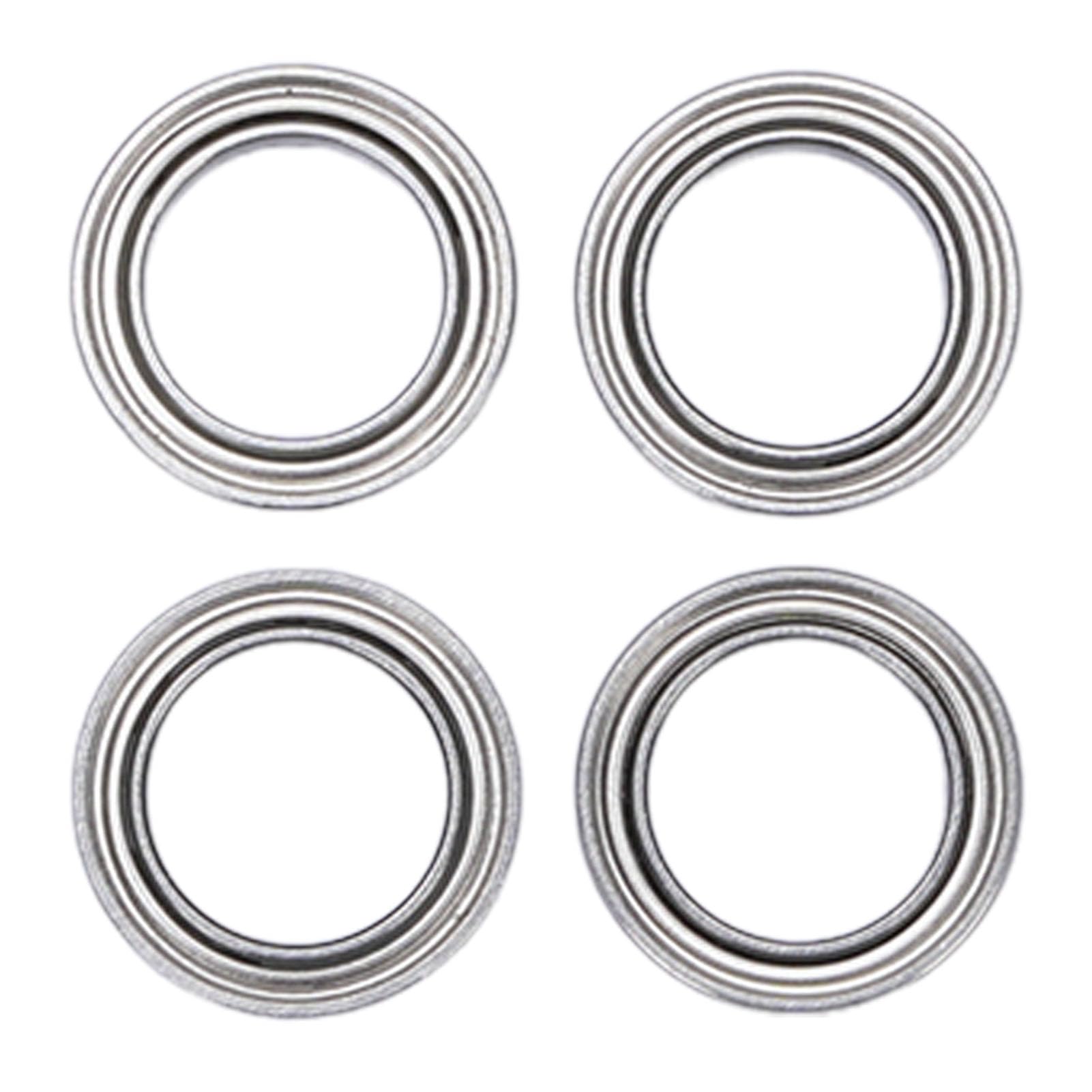 4Pcs 6045 RC Car Metal Ball Bearings Set, SCY 16101 16102 16103 16201 Remote Control Car Upgrades Parts Accessories