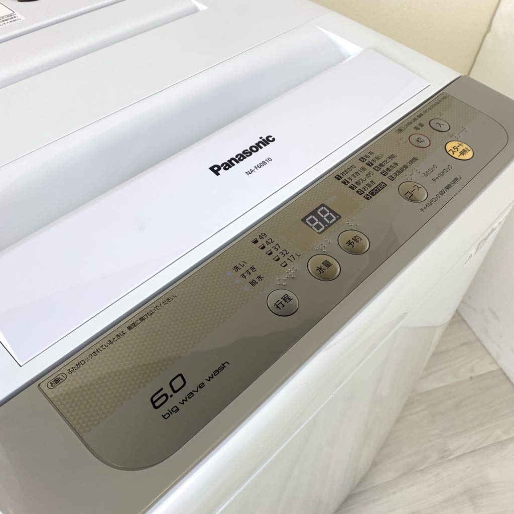 Amazon.co.jp: パナソニック 6.0kg 全自動洗濯機 シャンパンPanasonic 